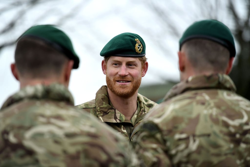 Prince Harry in Uniform at Green Beret Presentation 2019