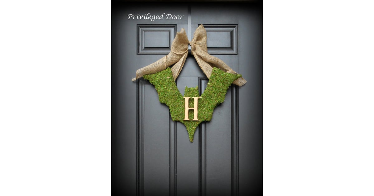 Bat Door Hanger Halloween Door Decor POPSUGAR Home Photo 4