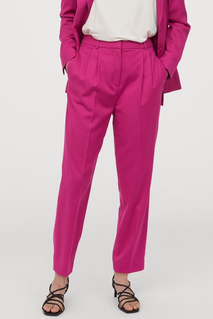 H&M Ankle-Length Suit Pants | The Best H&M Spring Clothes For Women ...