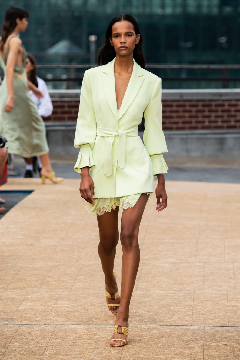 Puffy Sleeves on the Jonathan Simkhai Runway at New York Fashion Week