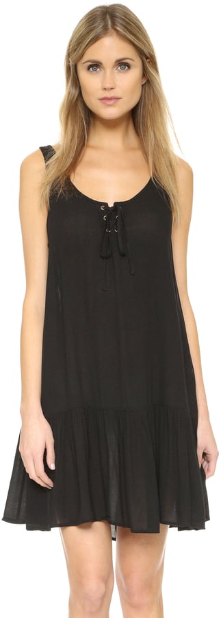 MinkPink Island Bliss Lace Up Dress ($69)