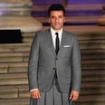Oscar Isaac Channels David Rose in Thom Browne's Skirt Suit