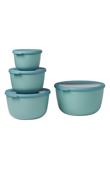 Rosti Mepal Cirqula Set of 4 Storage Bowls