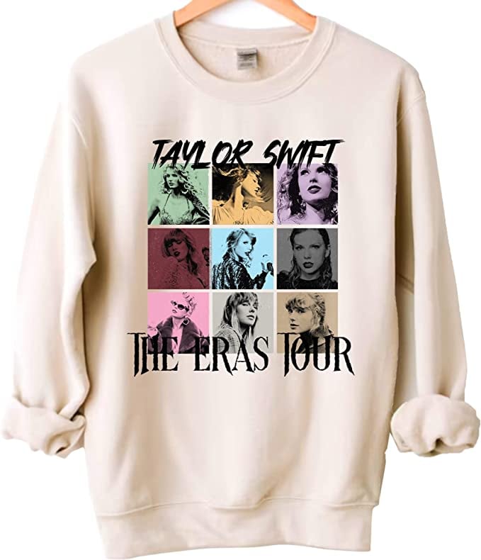 For Taylor Swift Fans: Taylor Swift 2023 The Eras Tour Sweatshirt