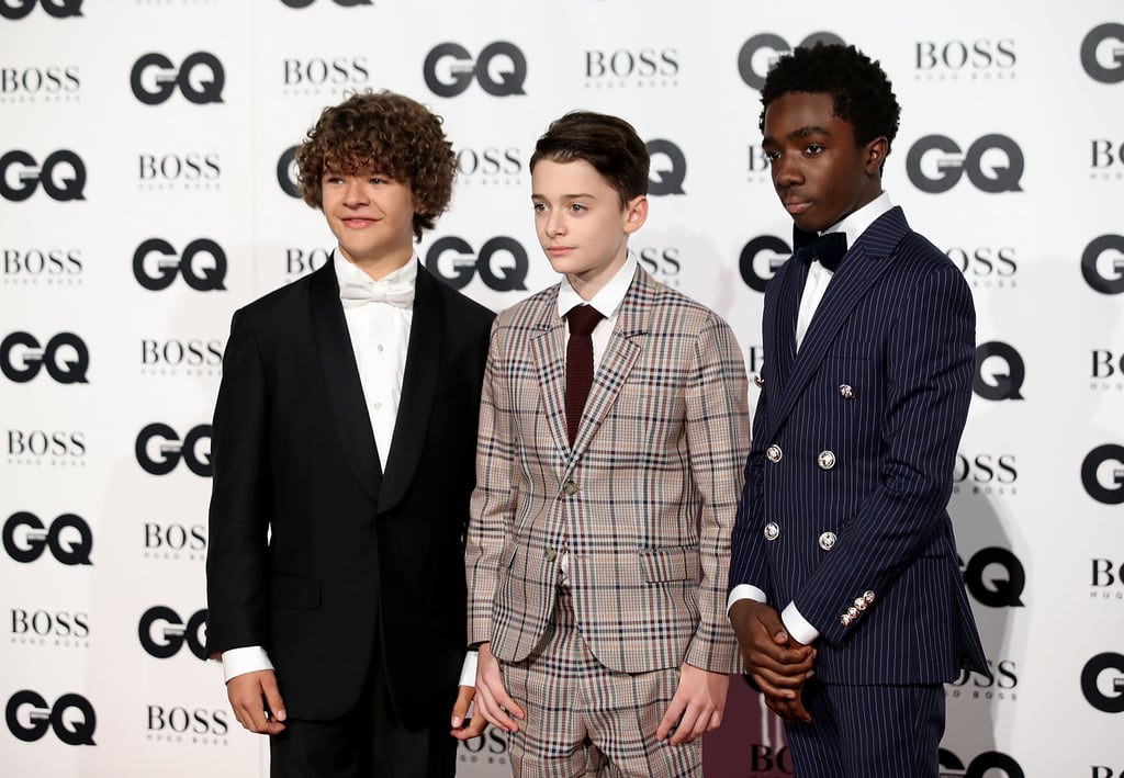 Gaten Matarazzo, Noah Schnapp, and Caleb McLaughlin