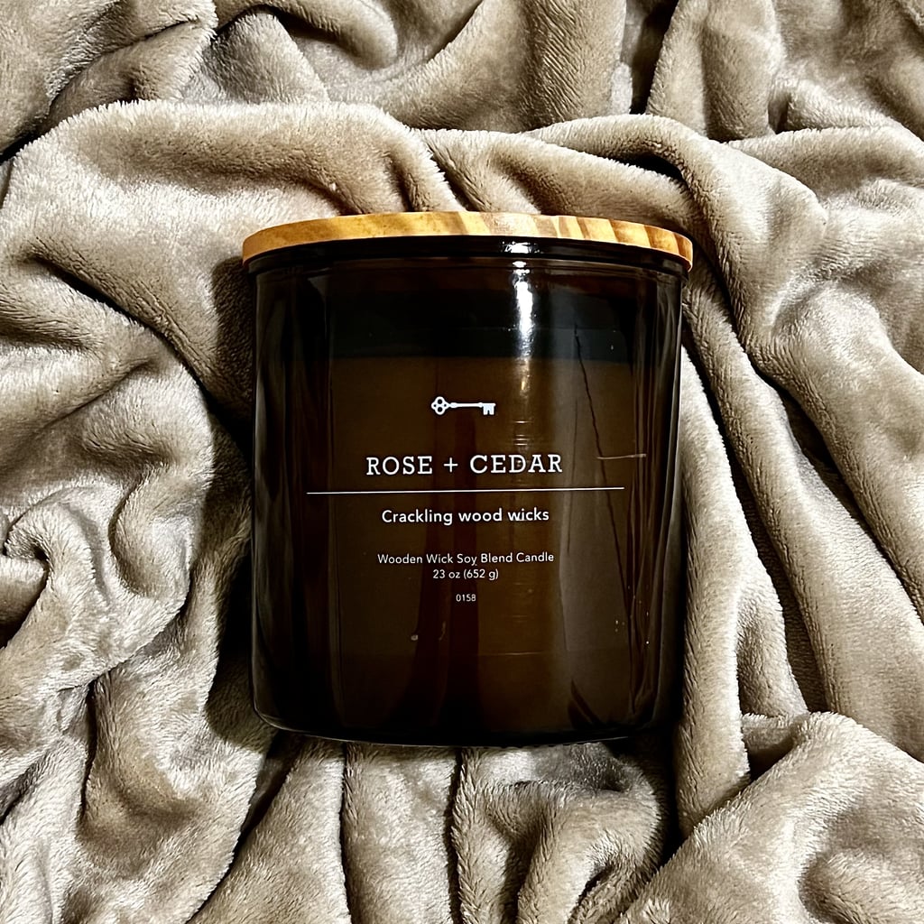 This Target Candle's Wooden Wicks Make the Most Soothing Crackling Sound