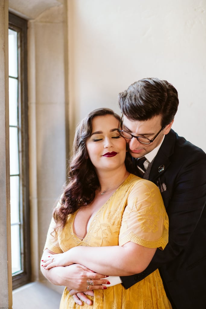 Harry Potter Hufflepuff and Ravenclaw Engagement Photos