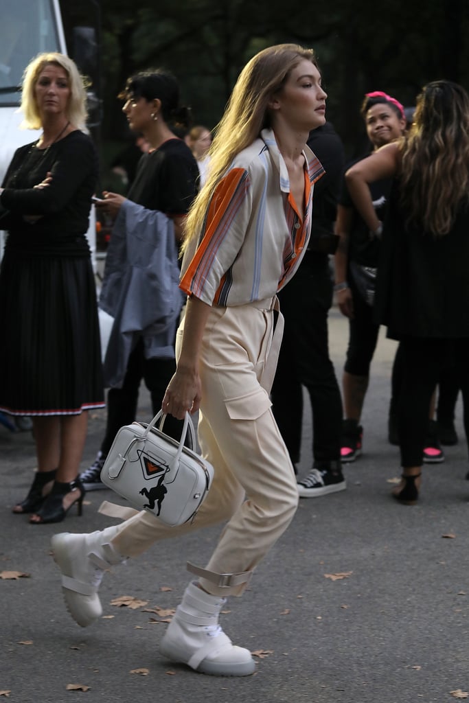 Gigi Hadid at Fashion Week Spring 2019