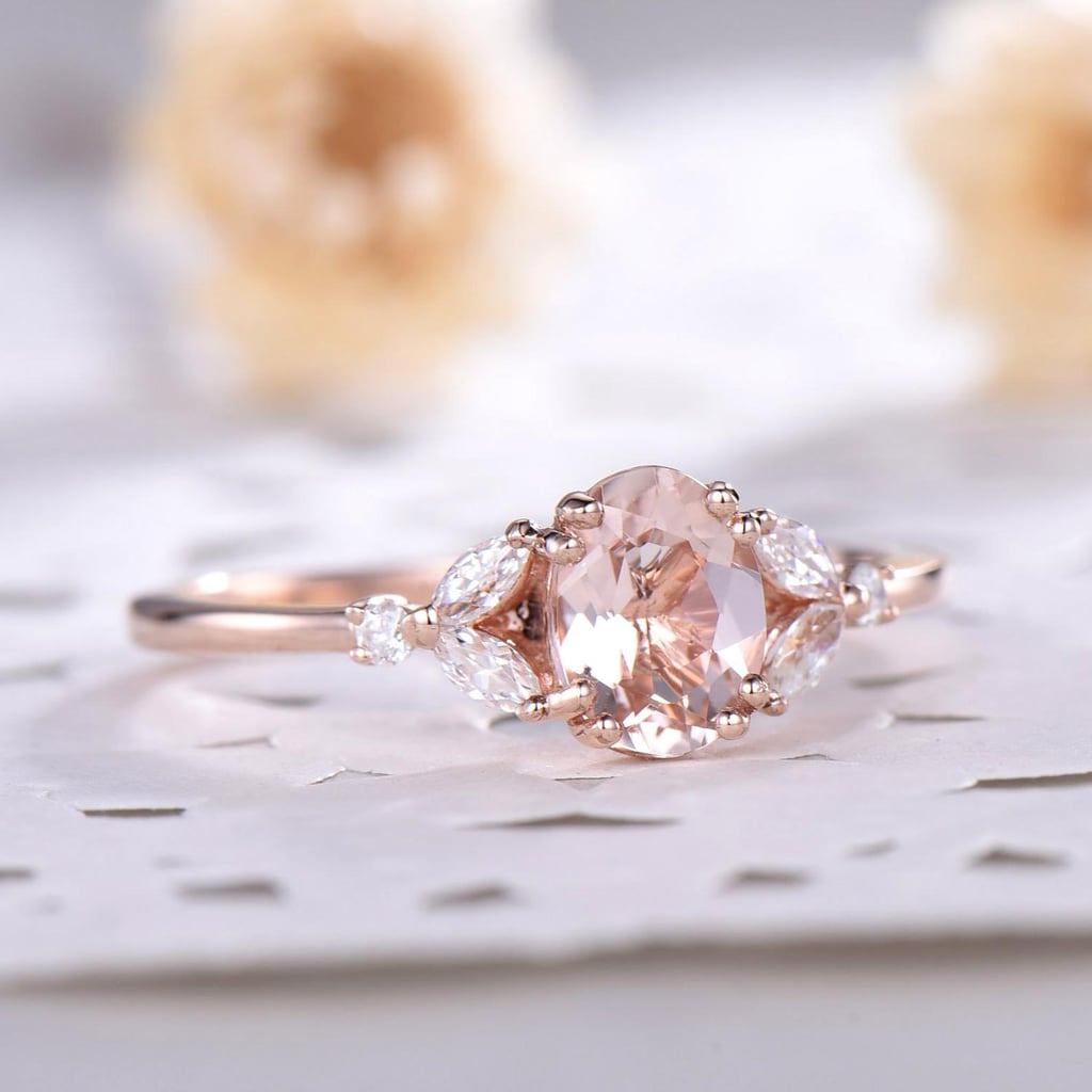 LstudioC Pink Morganite Engagement Ring