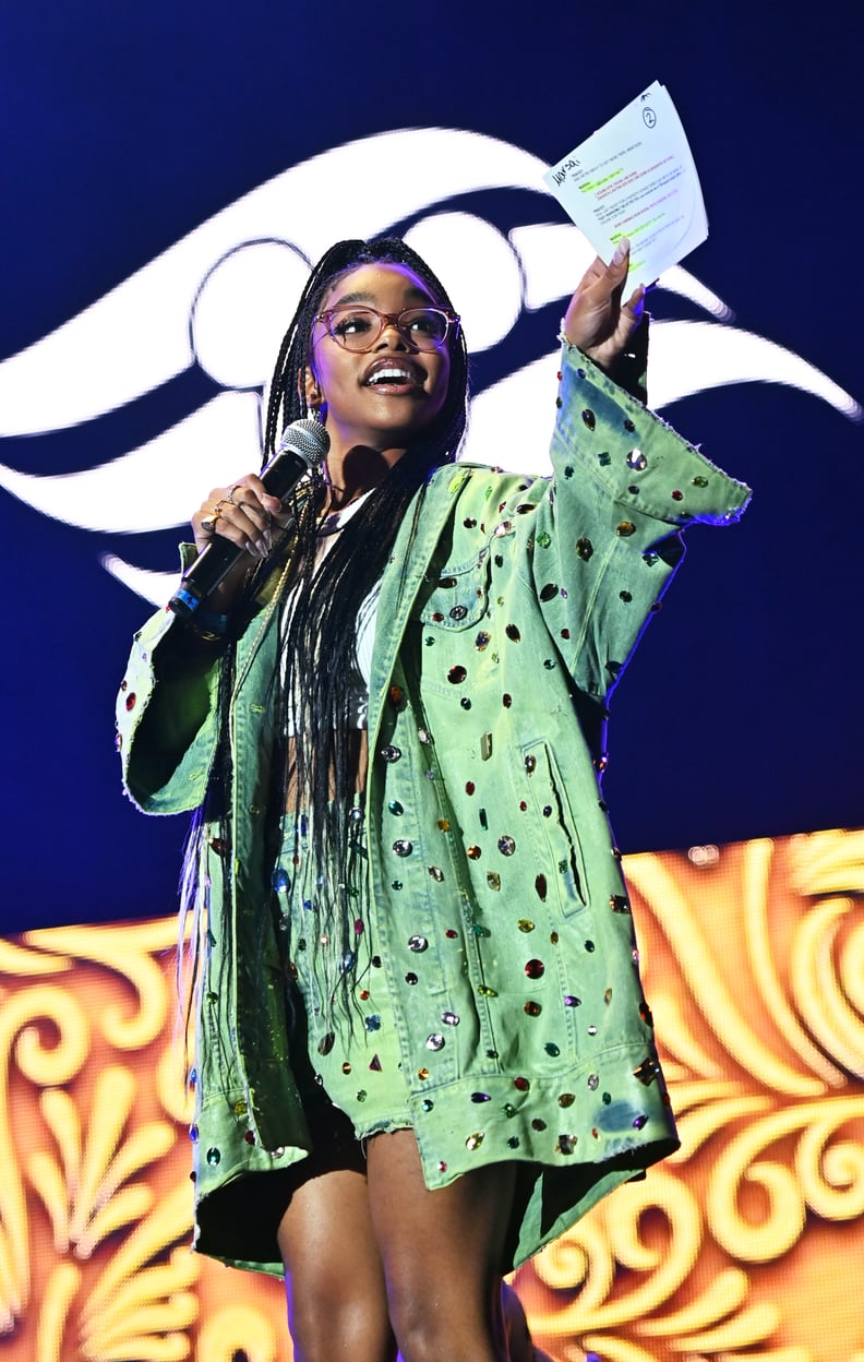 Marsai Martin at the 2022 Essence Festival of Culture