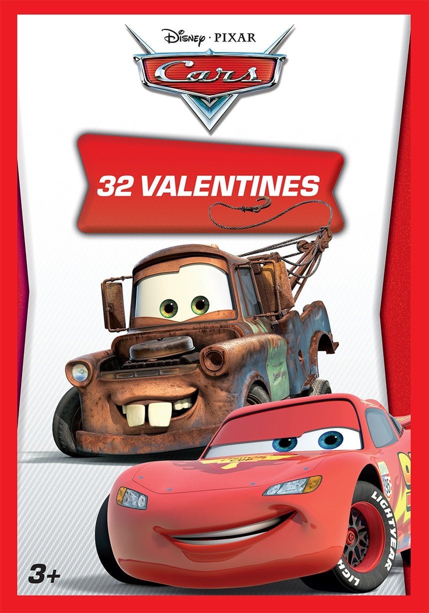 Disney cars valentines on sale