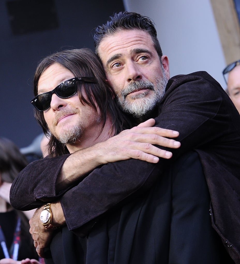 Jeffrey Dean Morgan and Norman Reedus on Red Carpet 2017