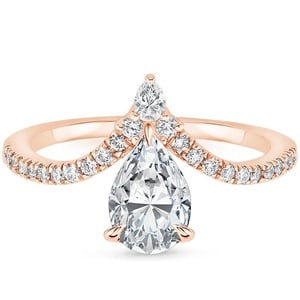 Nouveau Diamond Ring by Brillant Earth
