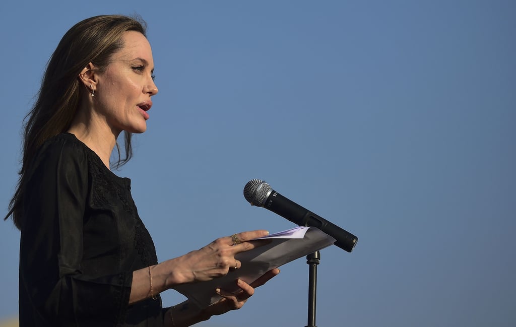 Angelina Jolie in Bangladesh Pictures February 2019