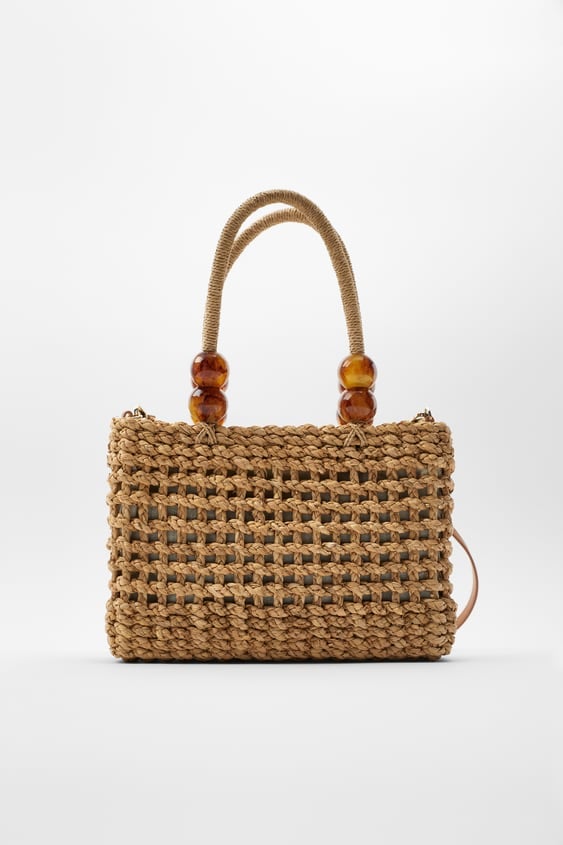 Zara Braided Tote Bag