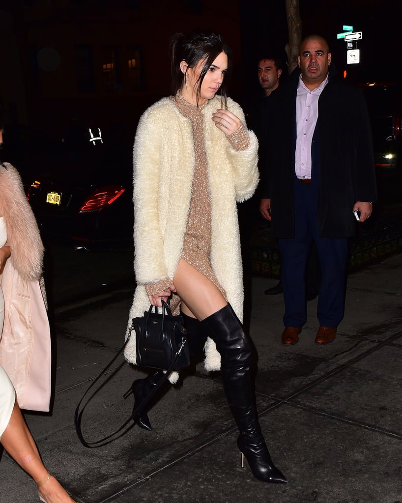 Maybe Kendall Will Design a Style That Takes After Her Thigh-High Boots
