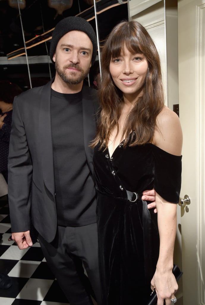 The couple stuck together at a pre-Golden Globes party in January 2017.