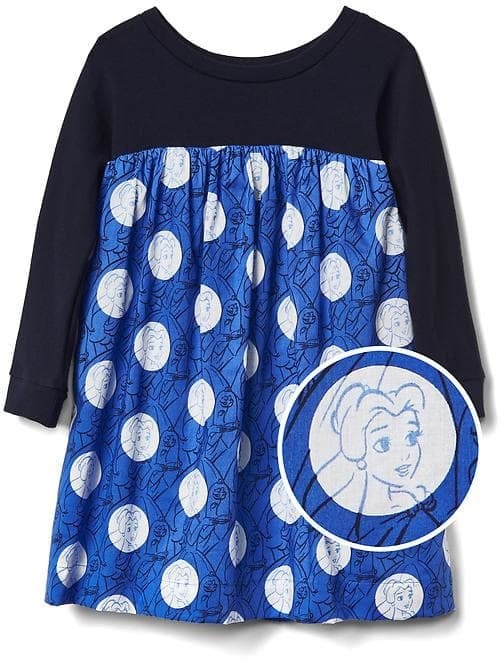 Gap babyGap Disney Baby Belle Knit-Sleeve Dress ($18, originally $30)