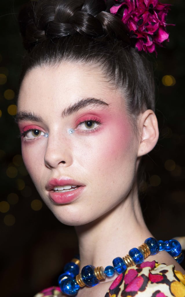 The Beauty Look at the Rixo Autumn 2020 Presentation