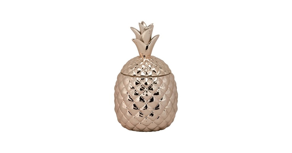 A Container In The Shape Of A Pineapple That S Also Rose Gold 50 Pineapple Inspired Shopping Ideas That Ll Sweeten Up Your Summer Popsugar Latina Photo 38