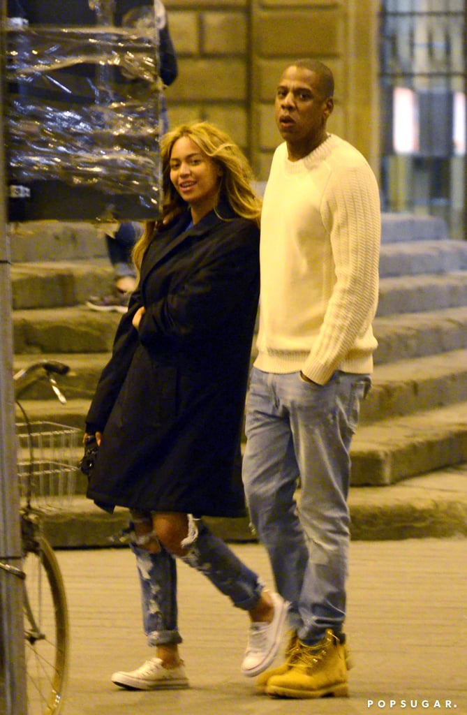 Beyonce Knowles and Jay Z Vacationing in Italy Pictures
