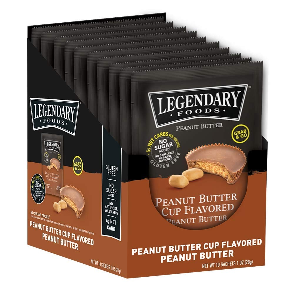 Legendary Foods Peanut Butter Squeeze Packets Best LowSugar Snacks on Amazon POPSUGAR