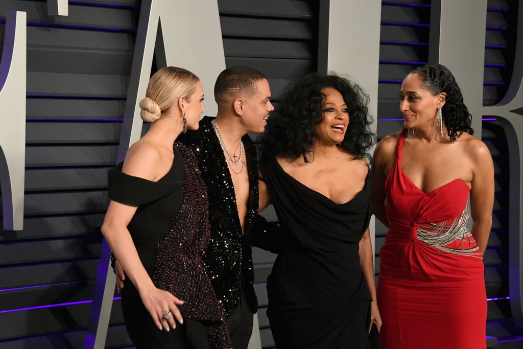 Diana Ross and Her Family at 2019 Oscars Afterparty