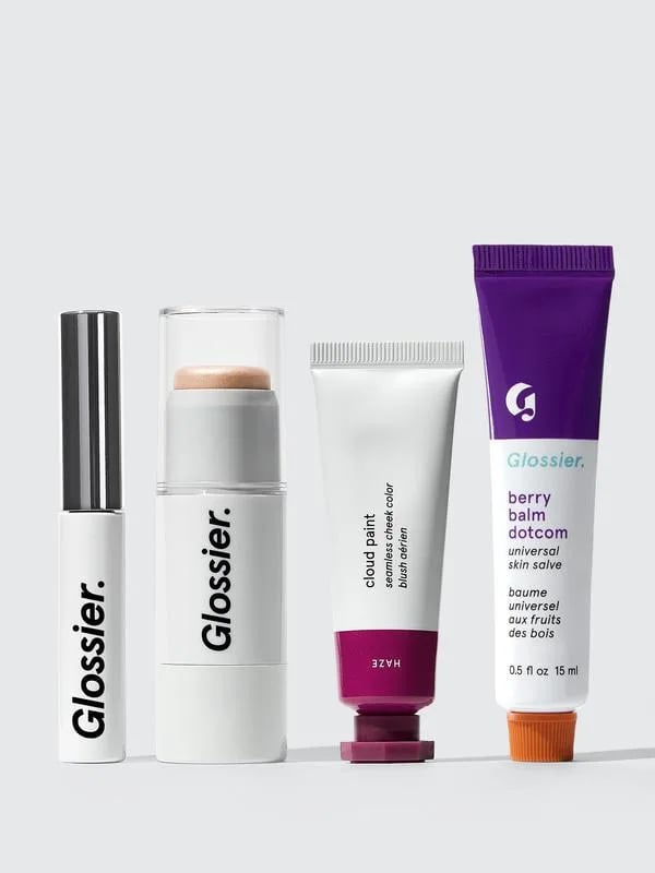 For the Minimalist: Glossier Makeup Set