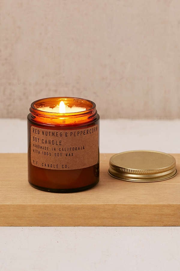 P.F. Candle Co. Travel Jar Candle Fall Candles POPSUGAR Home Photo 4