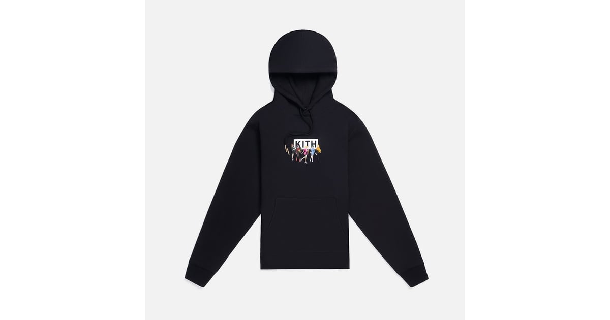 adidas big trefoil outline hoodie