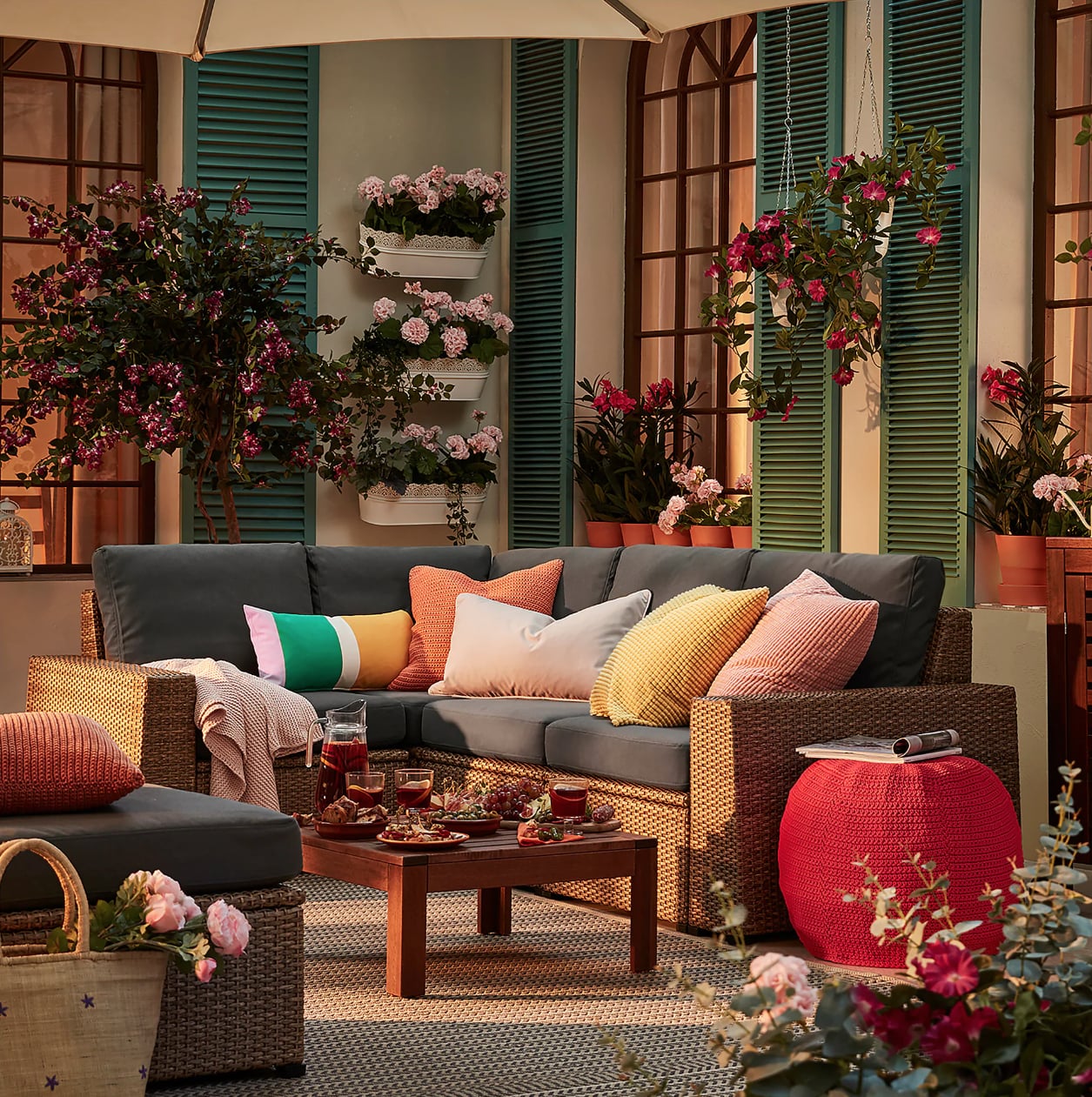 Solleron modular corner clearance sofa