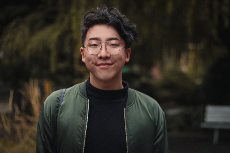 Joon Park, trans/non-binary student activist.
