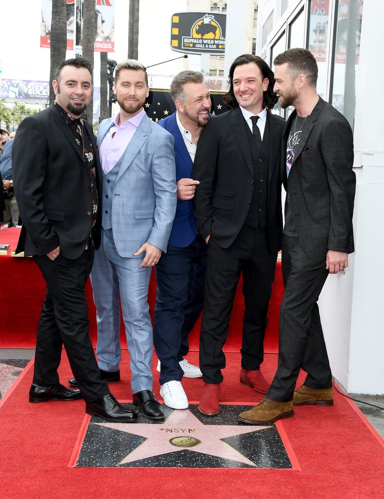 NSYNC Reunion at Hollywood Walk of Fame Ceremony April 2018 | POPSUGAR ...