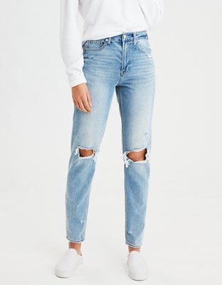 A Staple Jean: AE Ripped Mom Jean