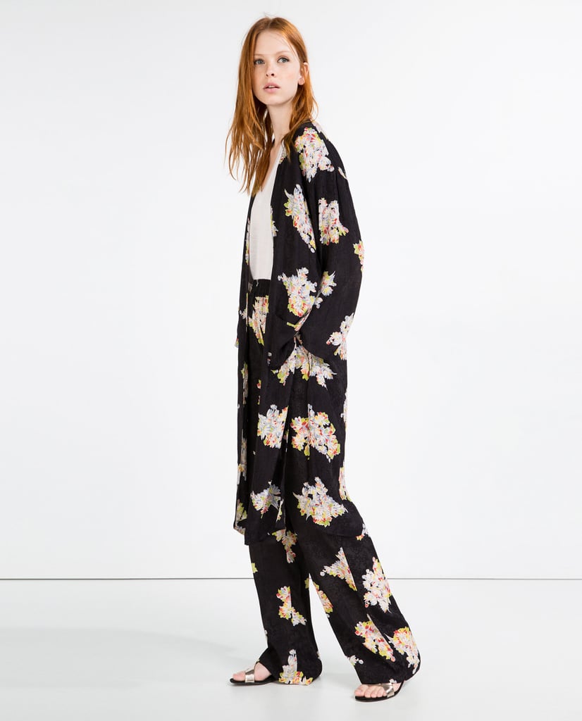 Zara Jacquard Print Kimono ($40)