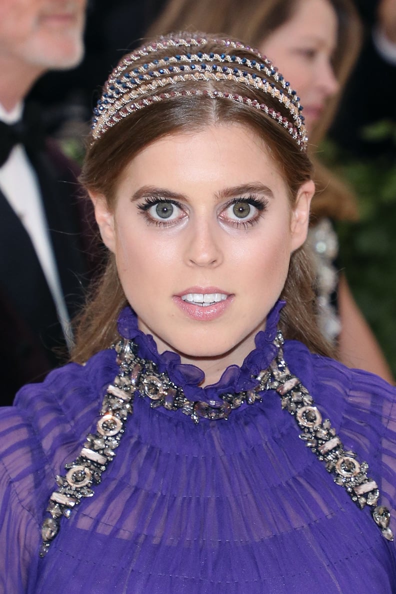 Princess Beatrice at the Met Gala in 2018