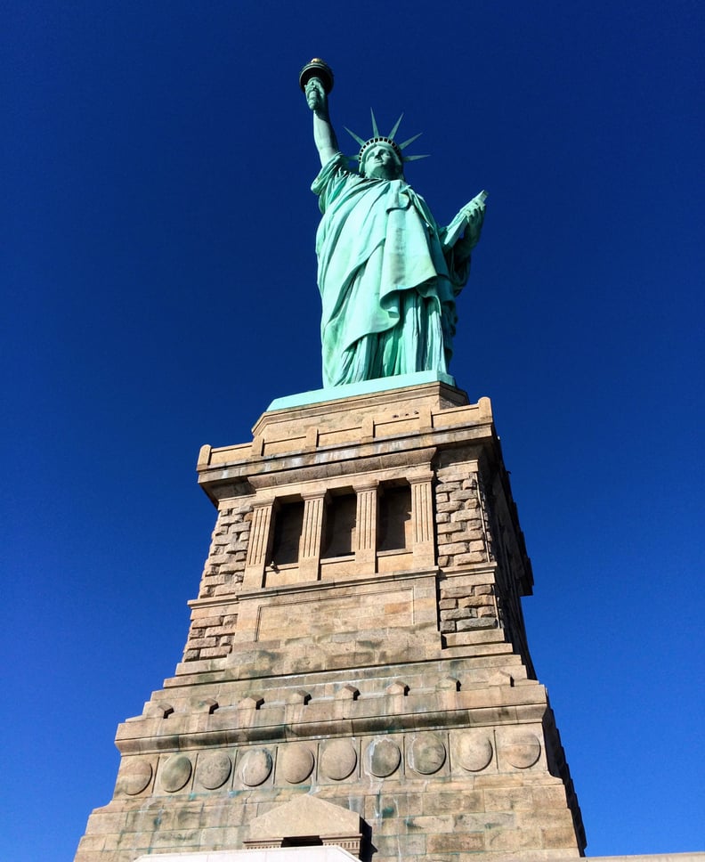 Climb inside the Statue of Liberty's crown