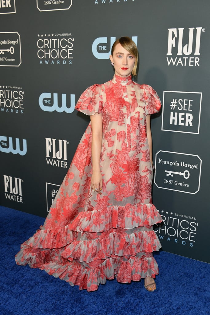 Saoirse Ronan at the 2020 Critics' Choice Awards