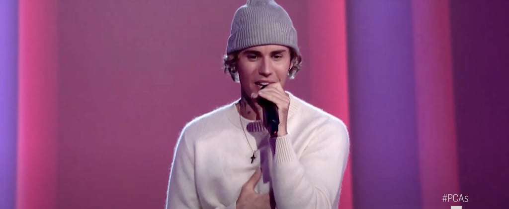 Justin Bieber Performance at the People's Choice Awards 2020