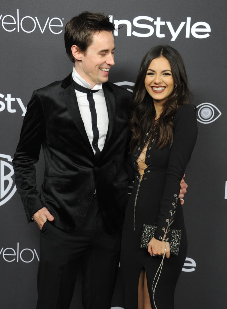 Victoria Justice Making Her Red Carpet Debut With New Boyfriend Reeve Carney at the InStyle Afterparty