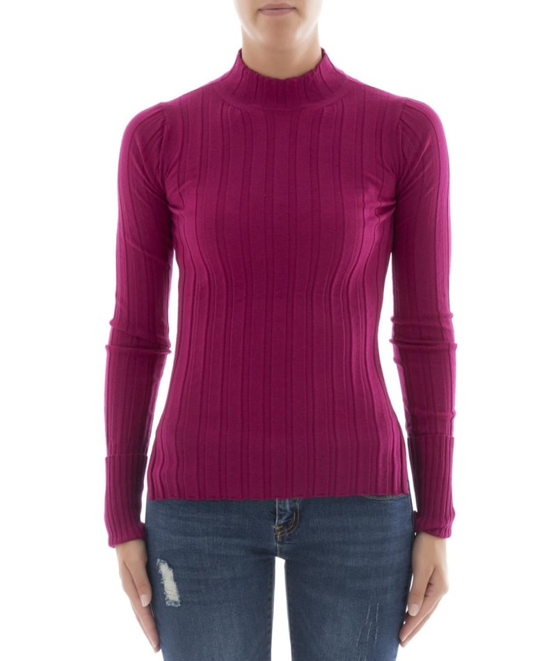 Theory Women's Pink Wool Sweater