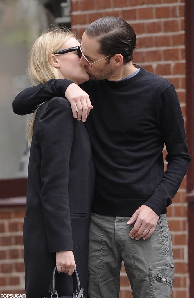 Kate Bosworth and Michael Polish shared an NYC kiss in June 2012.