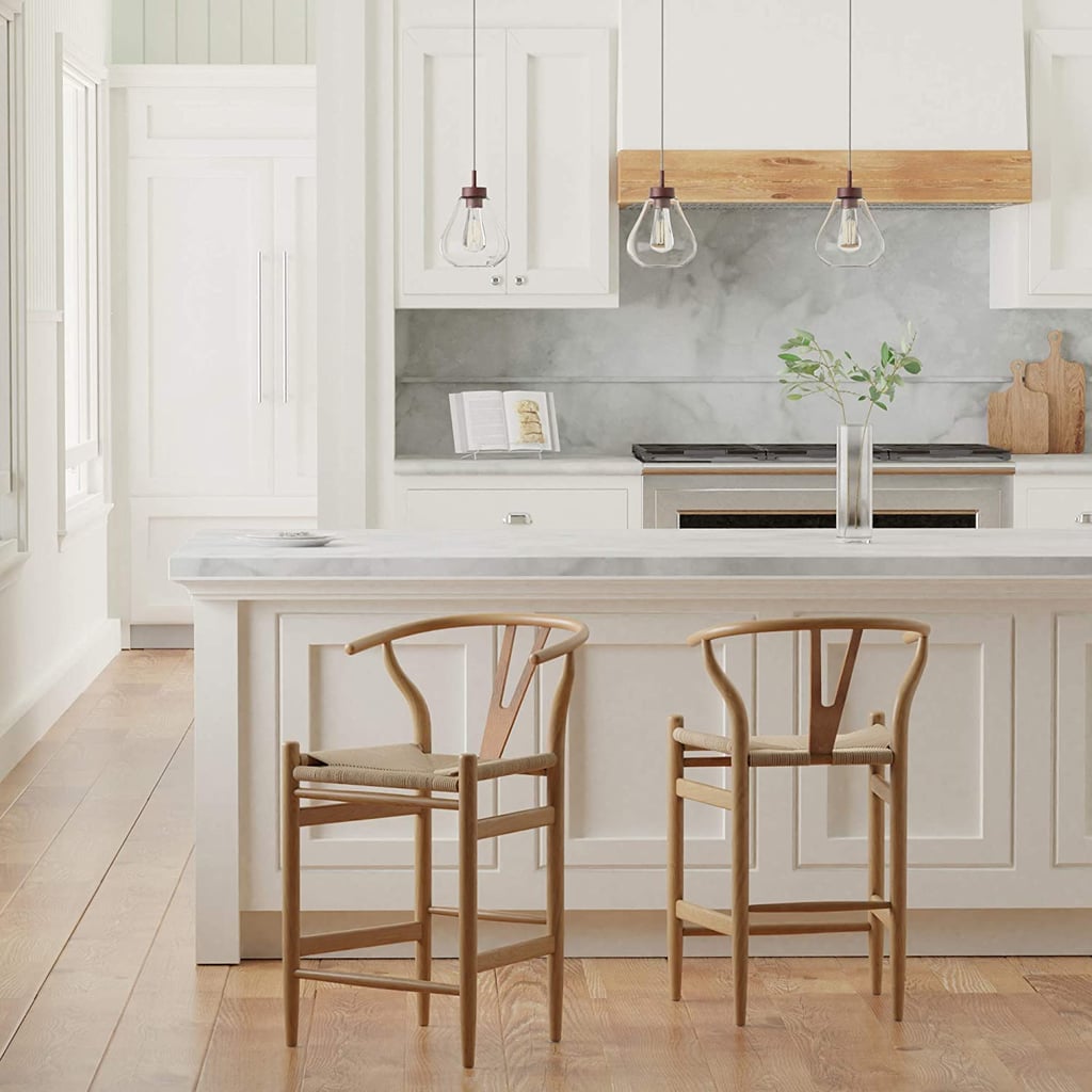 Best Stool With Back: Stone & Beam Wishbone Counter-Height Dining Chair