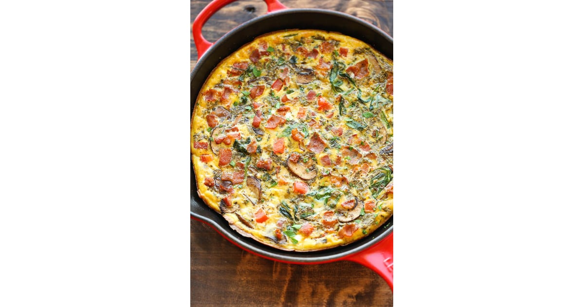 Bacon, Mushroom, and Spinach Frittata BrownBag Lunches That Aren't