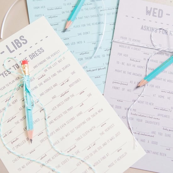 Free Printable Wedding Mad Libs