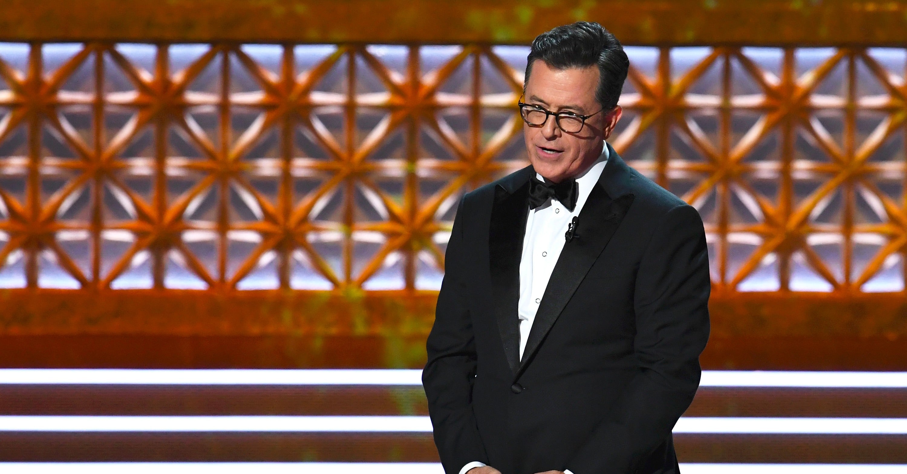 Stephen Colbert Emmys Opening Monologue About Donald Trump POPSUGAR News