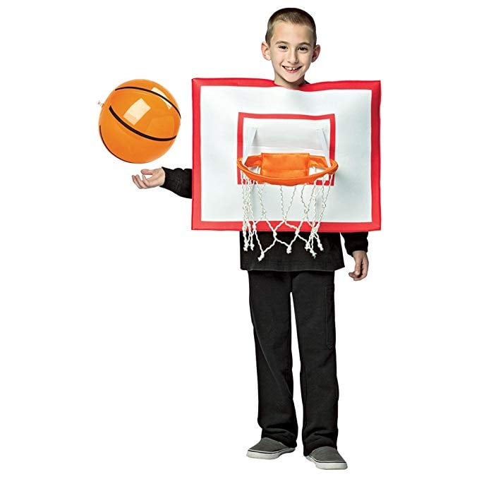Rasta Imposta Basketball Hoop Costume For Kids | Funny Halloween ...