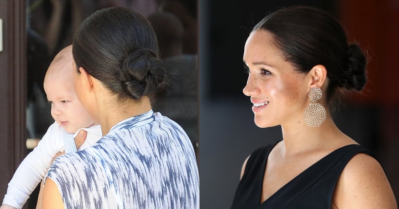 Meghan Markle's Braided Bun in South Africa