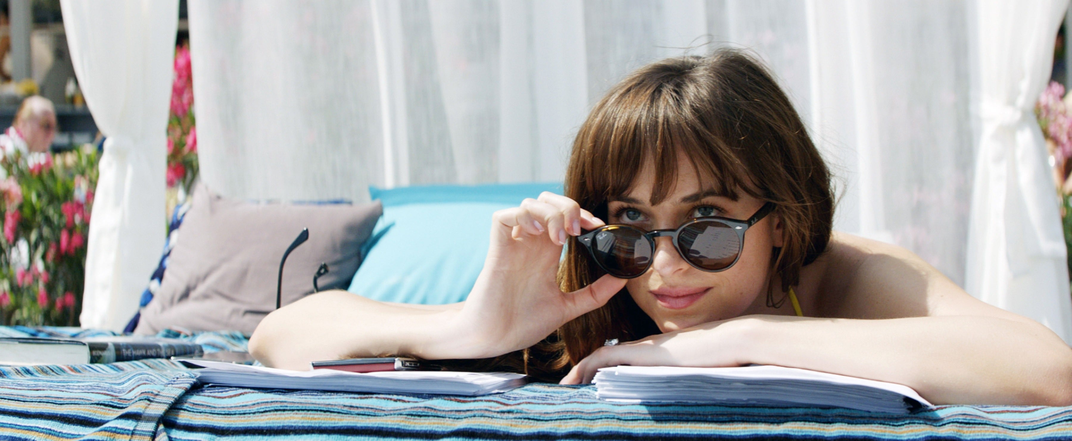 Fifty Shades Freed Scene With Ana And Gia Popsugar Entertainment 
