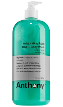 Anthony Invigorating Rush Hair + Body Wash